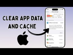 How To Clear All App Data and Cache On iPhone (Free Space)