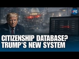 Election Security Or Voter Suppression? | Trump Citizenship Database Plan | U.S. Debate Erupts
