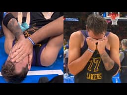 Luka Doncic in pain and devastated after hamstring injury vs OKC