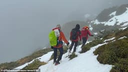 Search for Missing British Hiker