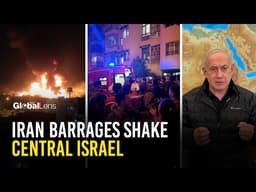Tel Aviv Hit Again As Iranian Barrage Brings Down Building And Power Outage Spreads Across City