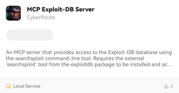 MCP Exploit-DB Server - LobeHub