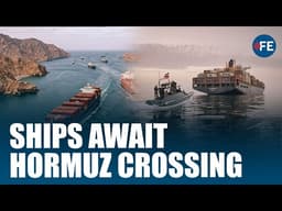 Ships Wait to Cross Strait of Hormuz as Israel-Iran Strikes Continue