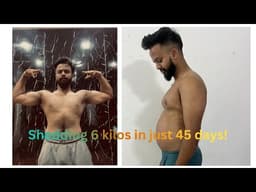 From 78 KG to 72 KG | My Full Day Diet, Meals & Gym Routine | Fat Loss + Muscle Gain Journey