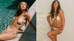 Hailey Bieber wore these flattering swimsuits—shop the exact styles