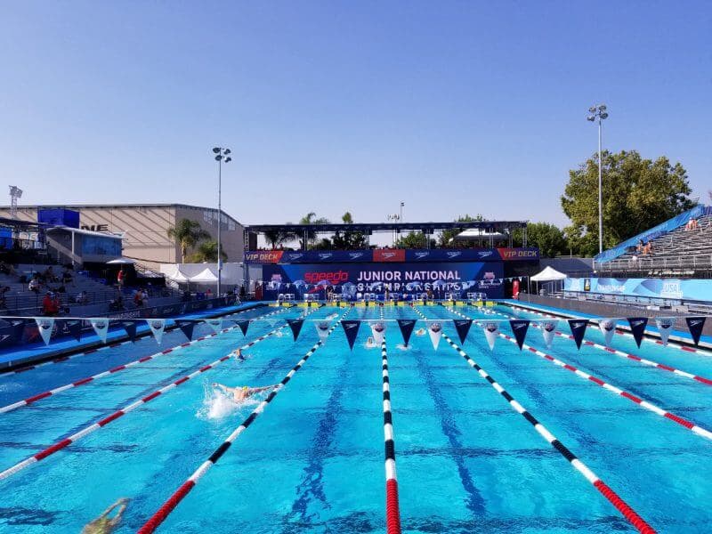 The World Records Set at the William Woollett Aquatics Center