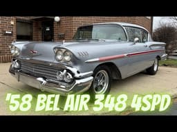 1958 Chevrolet Bel Air - 348 Big Block - M21 4 Speed Transmission