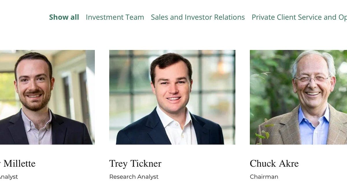 Three Stock Picks by Akre Capital Management