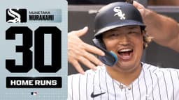 ALL 30 HOMERS: Munetaka Murakami has the first 30-HR rookie season by a Japanese-born player 🇯🇵