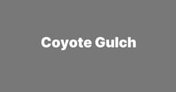 August 25, 2026 – Coyote Gulch