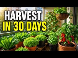 8 Vegetables You Can Harvest in Just 30 Days
