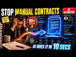AI Contract Creation Workflow Explained | Generate & Send Documents in Seconds