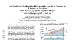 MerchantBench: Benchmarking LLM Agents for Long-Term Coherence in E-Commerce Operations
