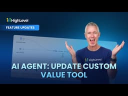 AI Agent: Update Custom Value Tool