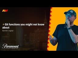 Bartek Legięć – Git functions you might not know about | MOBILE WARSAW #103