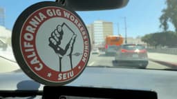 California gig workers celebrate historic union milestone
