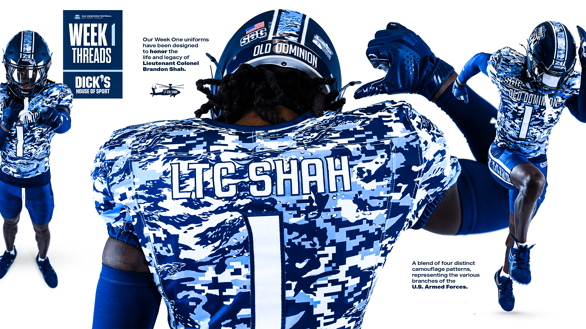 ODU to Wear Camo Uniforms in Opener Against Norfolk ...