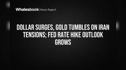 Dollar Surges, Gold Tumbles on Iran Tensions; Fed Rate Hike Outlook Grows | Whalesbook