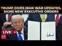 LIVE: Trump announces new Executive Order, issues strong warning on Iran conflict from White House