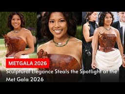 Sculptural Elegance Steals the Spotlight at the Met Gala 2026 | Jadetimes