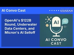 OpenAI's $122B Round, Underwater Data Centers, and Micron's AI Selloff | AI Convo Cast
