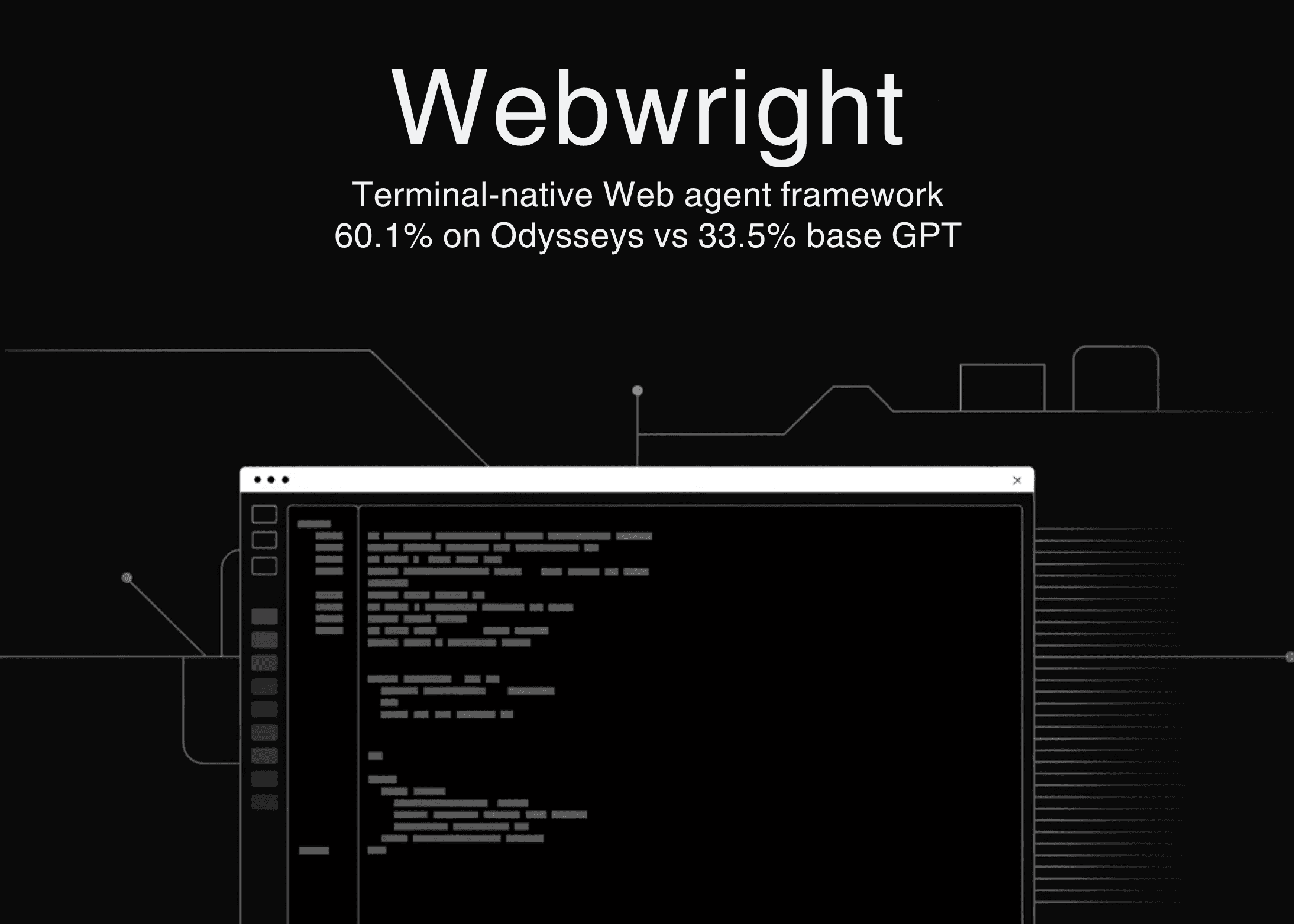 Microsoft Research Releases Webwright: A Terminal-Native Web Agent Framework That Scores 60.1% on Odysseys, Up from Base GPT-5.4’s 33.5%