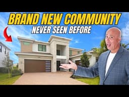 INSIDE a Never Before Seen NEW COMMUNITY in Lake Worth Florida [Whitmore Estates]