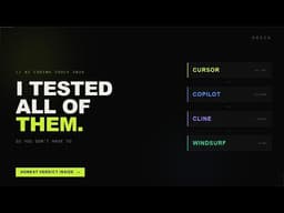 ​I Tested Every AI Coding Assistant So You Don't Have To