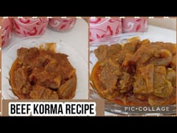 How to cook beef korma recipe Pakistani style at home| Delicious Recipe| Chef With Kitchen 
