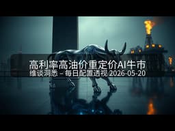 高利率高油价重定价AI牛市 | 维谈洞悉 – 每日配置透视 2026-05-20