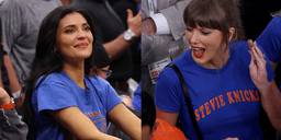 Taylor Swift and Kylie Jenner had a moment at the Knicks ...