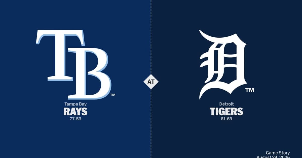 Tampa Bay Rays at Detroit Tigers Game Story, Scores ...