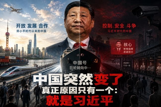 习近平，亲手改写了中国的命运