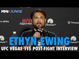 Ethyn Ewing puts division on notice, tells UFC to 'give me a big name' | UFC Vegas 115
