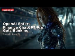 AI News Roundup, OpenAI Enters Finance & ChatGPT Pro Gets Banking | Midnight Signal AI