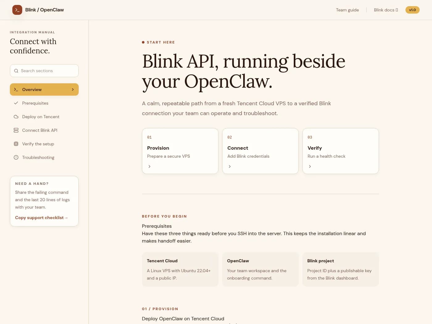 Blink API Integration Guide — API Integration Built with AI