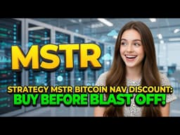 Strategy MSTR Bitcoin NAV Discount: Buy Before Blast Off! | MSTR Stock Analysis