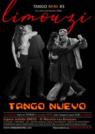 [Limoges] Limouzi Tango Mini 2026 - Paris