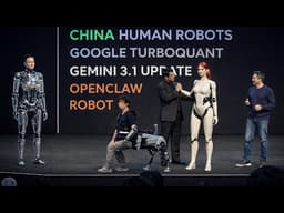 AI Shocks Again: China’s Human AI Robots, Google TurboQuant, OpenClaw Robot & More AI News