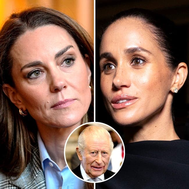 King Charles Is Reportedly Urging Kate Middleton And Meghan Markle To Make Amends To Finally End The Royal Feud: 'The Wives Have Become Emotionally Central To Everything'