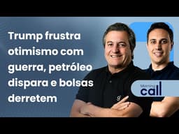 🔴 02/04/26 Trump frustra otimismo com guerra; petróleo dispara e bolsas derretem | Morning call