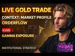 How I Trade Gold Using Market Profile & Orderflow (Institutional Strategy)