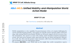 ABot-M0.5: Unified Mobility-and-Manipulation World Action Model
