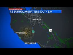 4.6 magnitude earthquake strikes in Santa Cruz Mountains, rattles Bay Area: USGS