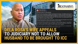 Bato dela Rosa's wife appeals to court to block ICC transfer ...