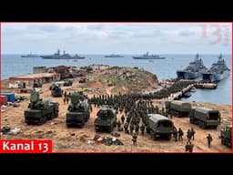 Crimea tightens control on land and water; Russians prepare to welcome Ukrainian soldiers