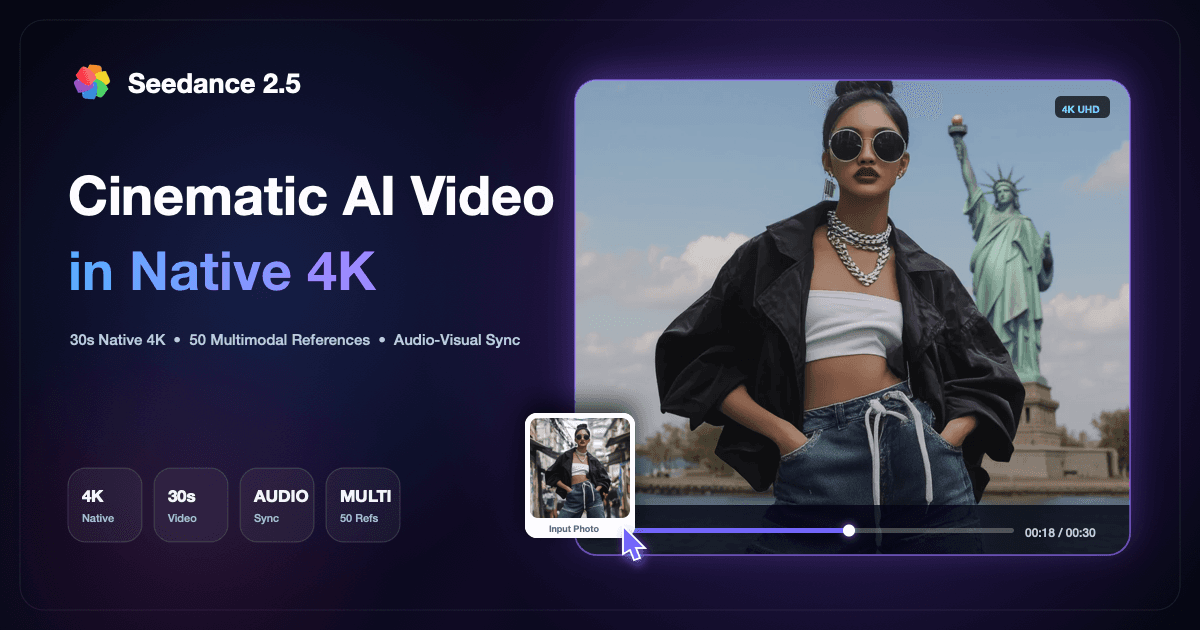 AI Image Upscaler - Enhance Image to 4K | Seedance 2.5