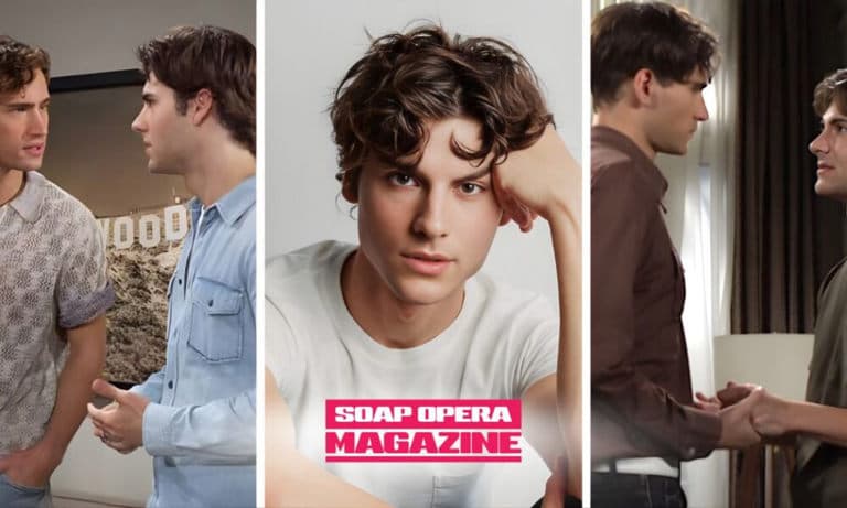 He's back! Christian Weissmann returns to Bold and the Beautiful… and he has a secret…