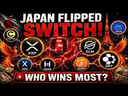 💥XRP Holders & Alt Holders!🗾Japan Just Flipped The Switch! Which Asset Wins The Most?!