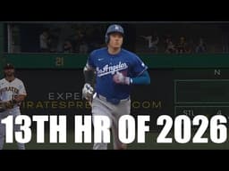 Shohei Ohtani Goes 2 for 2 with His 13th Home Run of the Season!